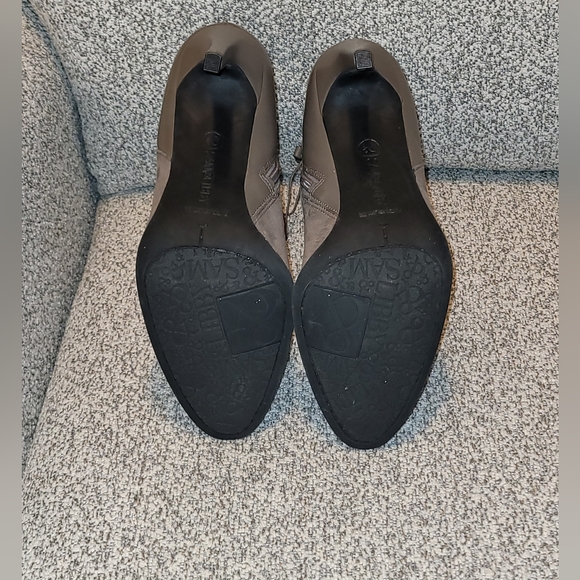 Sam & Libby Gray Woman's Ankle Boots, Size 9.5 - Picture 12 of 14